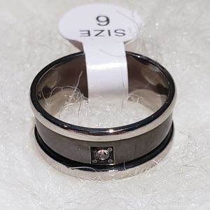 Black & Silver Ring